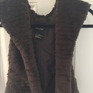 Brown vest